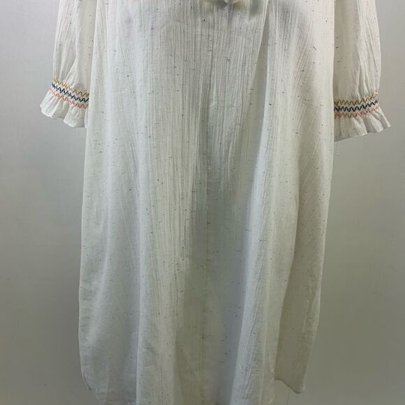 Madewell NWT Rainbow Smocked Trapeze Dress S - Picture 7 of 10